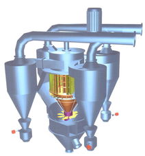 kh三分離選粉機雙轉子選粉機磨機改造磨內選粉